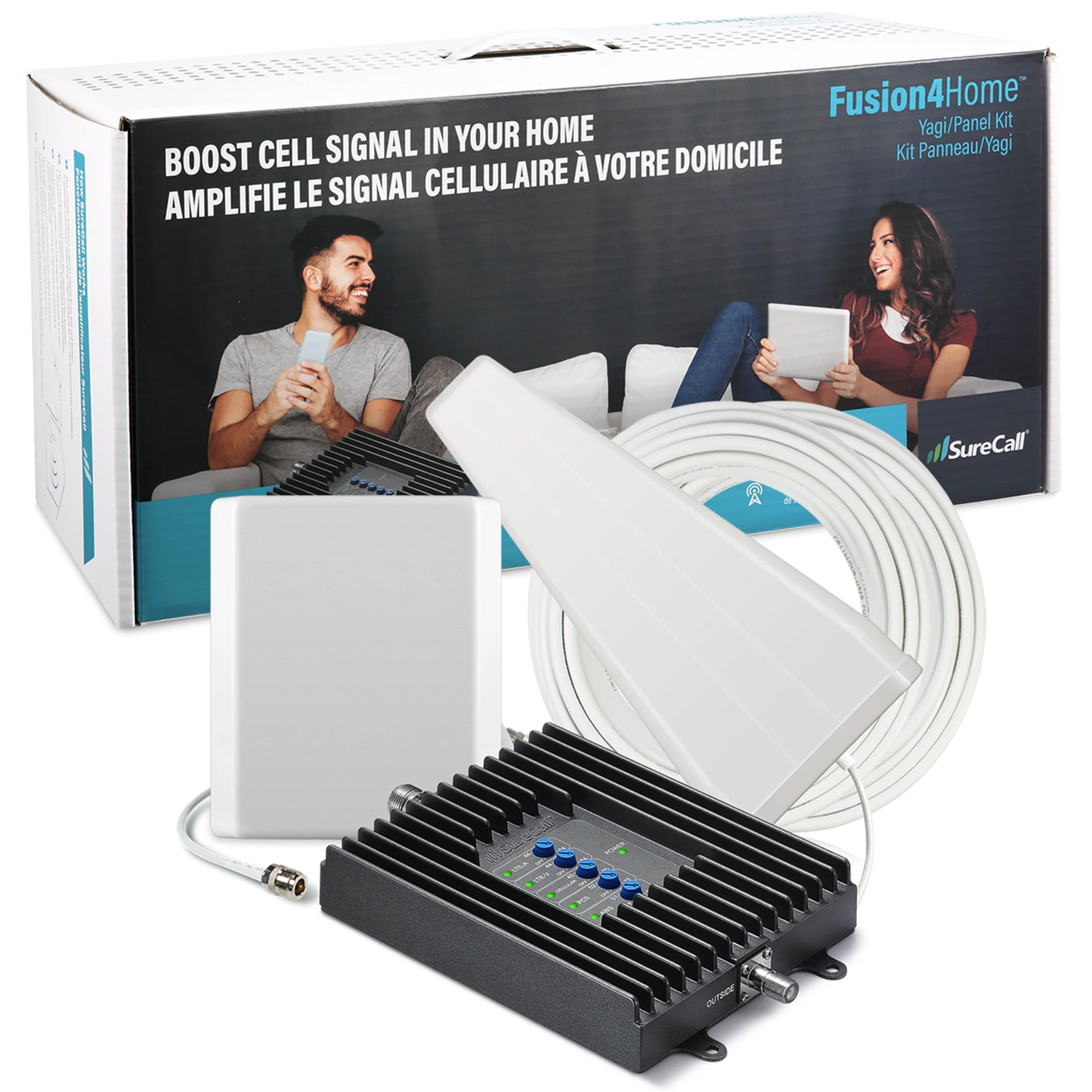 Fusion4Home Yagi Panel Indoor Cell Signal Booster
